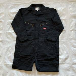 Dickies ディッキーズ つなぎ 作業服 オールインワン ブラック M REG