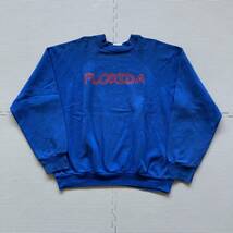 90s TULTEX タルテックス USA製 FLORIDA フロリダ スウェット トレーナー XL_画像1