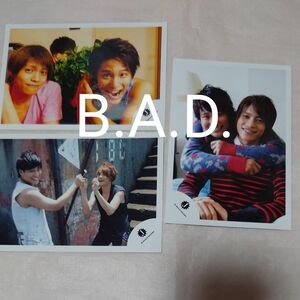 B.A.D.公式写真3枚