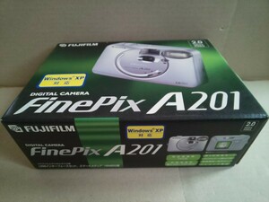 FUJIFILM FinePix A201 デジタルカメラ 箱 専用USBケーブル CD-ROM 印刷物のみ カメラなし