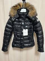 Mサイズ【未使用】MONCLER ARMOISE TG2　ブラック　黒色　正規品　◆定価35万円◆　大人気ロングコート ダウンジャケット_画像1