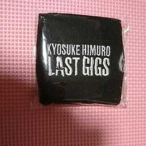 新品 未開封 氷室京介 LAST GIGS リストバンド ブラック