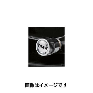 BMW 純正 エアーバルブキャップ×4個入 BMW ワードマーク 36122447140