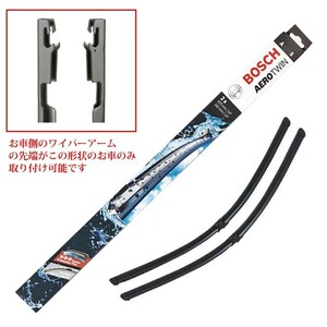 ボッシュ(BOSCH) 輸入車専用 フロント用 エアロツイン ワイパーブレード (555/555mm) A017S 3397009017