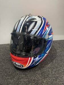 アライ Arai RX7 R4 RX7-R4 RX-7 RⅣ NAKANO ナカノ 中野真矢 ヘルメット サイズ　58.60cm フルフェイスヘルメット 