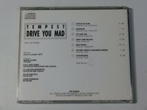 Kml_ZCB552／TEMPEST：DRIVE YOU MAD （輸入CD）_画像2