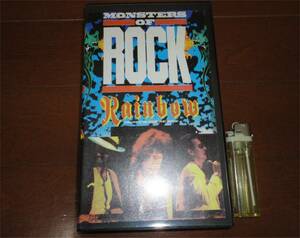■MONSTERS OF ROCK Rainbow ビデオ VHS リッチー・ブラックモア ハードロック ヘビメタ