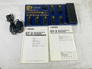 BOSS ボス GT-3 マルチエフェクター 中古 アダプター・取説付き