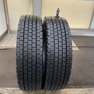 275/80R22.5 ダンロップ 地山中古　 2020年　激安美品　2本セット：30000円