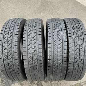 165R13. LT 6PR BRIDGESTONE　VL1 年式:2018 美品4本セット:14000円