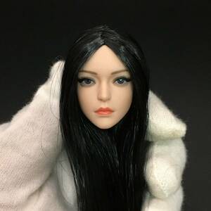 B37 1/6 фигурка head женщина head . шерсть модель редкий товар 12 дюймовый кукла прекрасный девушка OB/TBLeague/Phicen/Jiaou doll элемент body соответствует белый .
