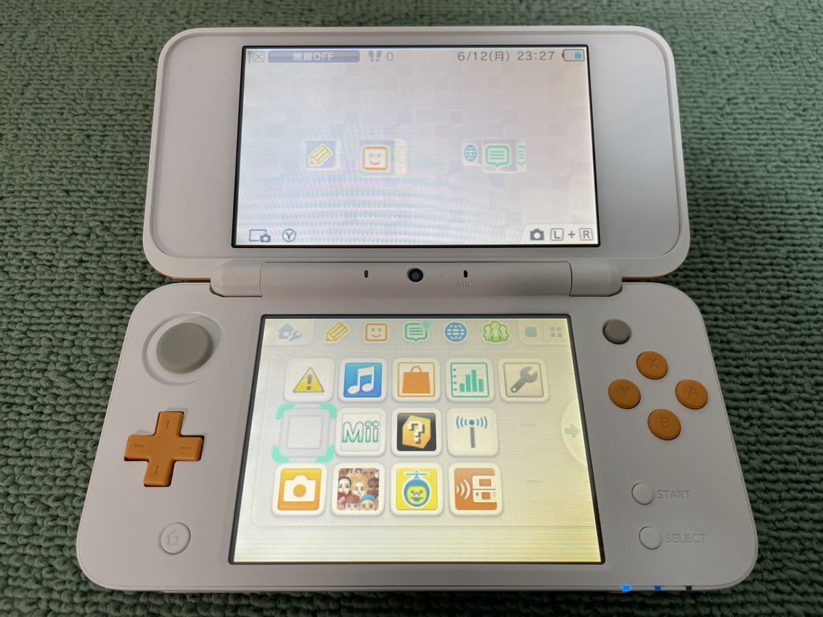 ヤフオク! -「newニンテンドー2ds ll ホワイト×オレンジ」の落札相場