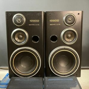 W2-629【KENWOODスピーカー】最終・動作品・ケンウッド スピーカー SPEAKER S-7J L R ※発送は2個口分の送料になります。