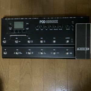 LINE6 POD HD500Xマルチエフェクター MIDIコントローラ