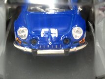 ■未使用 未開封品 ミニカー RENAULT ALPINE ルノー アルピーヌ ブルー系 1/43 K11737_画像4