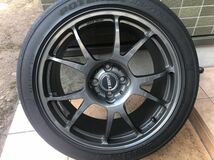 TWS 鍛栄舎 T66-F 17 X 8J +34 PCD100 4H グロスガンメタ 鍛造 / 235/40R17 BS RE-71RS 235/40R17 ブリヂストン 2020年製　2本_画像2