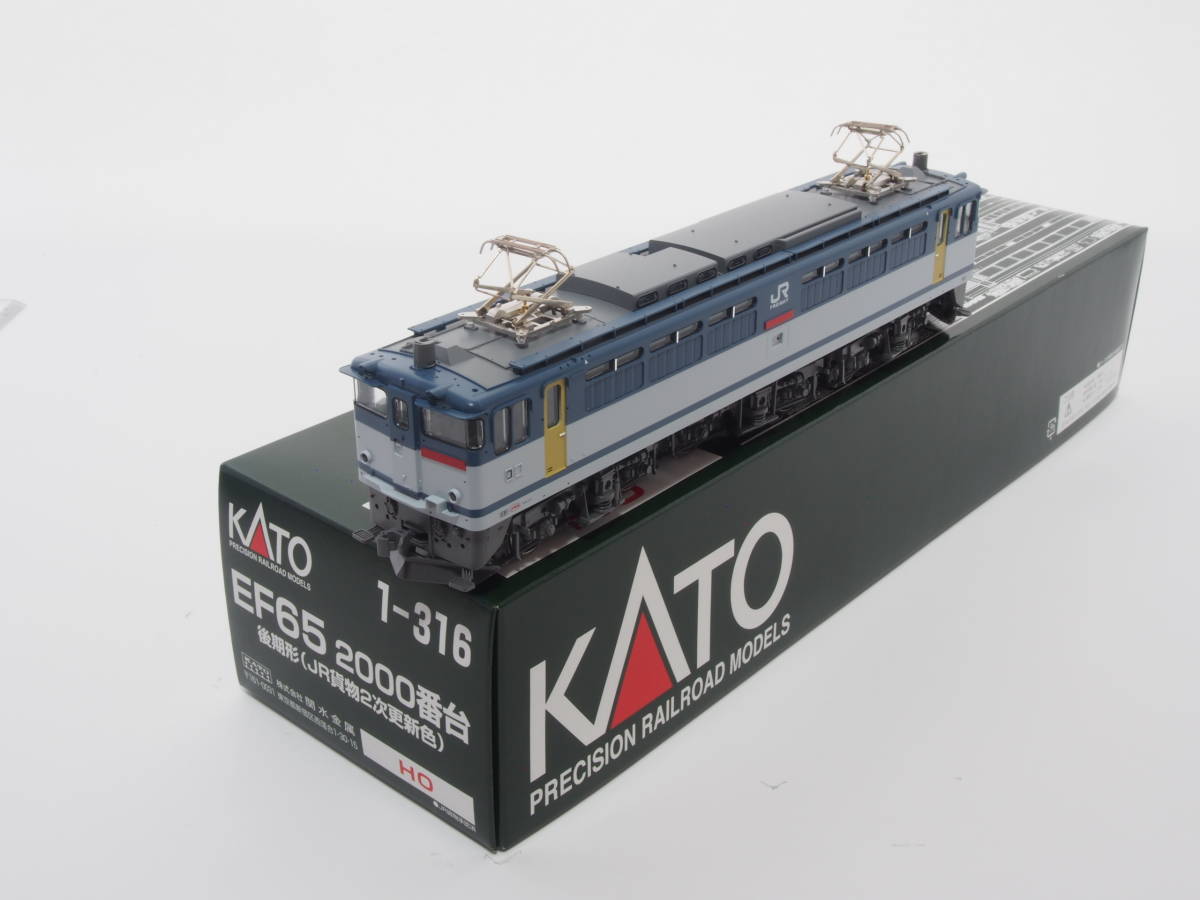 Yahoo!オークション -「ef65 2000 kato」(HOゲージ) (鉄道模型)の落札 