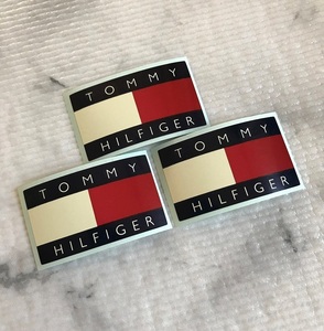 ☆【TOMMY HILFIGER】トミーヒルフィガー ★ロゴ シール ステッカー 3枚★レア 未使用☆