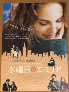 v503 映画ポスター 水曜日のエミリア ナタリー・ポートマン LOVE AND OTHER IMPOSSIBLE PURSUITS THE OTHER WOMAN Natalie Portman