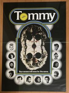 全806 映画ポスター TOMMY トミー ケン・ラッセル Ken Russell ザ・フー THE WHO ピート・タウンゼント Pete Townshend Roger Daltrey