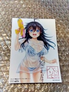 【単品】電撃文庫 秋の祭典2016 複製サイン入り ポスターブロマイド Hisasi『ネトゲの嫁は女の子じゃないと思った？』１枚 濡れ 透け