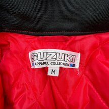 レア!!入手困難品!!【SUZUKI スズキ】ARENA ジャンパー ブルゾン ウインドブレイカー M /赤/レッド/スイングトップ/ドリズラー_画像7