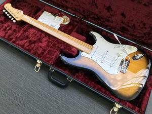 Historyフレイムネック ストラトタイプエレキギター LH-5SM フジゲントラ目 Stratocaster ヒストリー フレイムメイプル サンバースト