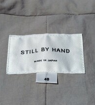 新品★ STILL BY HAND スティルバイハンド Coverall Jacket カバーオール ジャケット Size:48★ eel_画像6