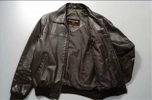 Mc GREGOR Men Casual Style bumper jacket leather fashion ・ バンパージャケット革