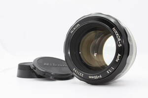 ★極上品★ニコン Nikon NIKKOR-S Auto 55mm F1.2 非Ai 単焦点 L770#1392