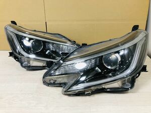 クリーニング済　G's 希少 点灯OK G's ジーズ GRX130 中期 マークX 左右 HID ヘッドライト KOITO 22-358 刻印2 管理　2300306