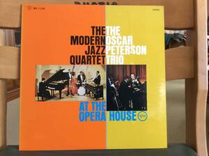 033 MJQ & THE OSCAR PETERSON TRIO AT THE OPERA HOUSE Verve Record MV1134 （モノラル）