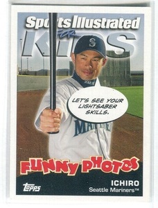 【MLB】06 Topps『イチロー(ICHIRO)/Johnny Damon』Funny Photes