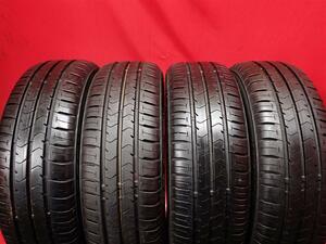 中古タイヤ 165/55R15 75V 4本セット ブリヂストン エコピア NH100C BRIDGESTONE ECOPIA NH100C 8.5分山★n15 ワゴンR スペーシア