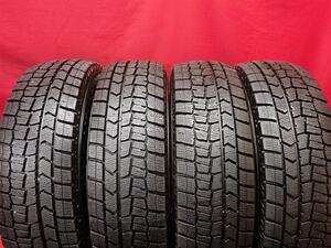 中古スタッドレス 185/70R14 88Q 4本セット ダンロップ ウィンター MAXX 02(WM02) 9.5分山 フリード ノート カローラ ストリーム シビック