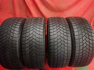 スタッドレス4本 《ミシュラン》XーICESNOW 225/50R17-98H 9/8.5分山★ アウディA4 A6 ボルボV70 ベンツCクラス シャラン stati17