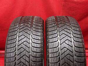 スタッドレス2本 《 ピレリ 》 ウインター ソットゼロ3 [ 255/40R20 101V ]8.5分山★ ベンツGLAクラス Sクラス stati20