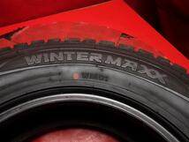 スタッドレス4本 185/70R14 88Q 4本セット ダンロップ ウィンター MAXX 01(WM01) DUNLOP WINTER MAXX 01 8.5分山★stati14 フリード ノート_画像10