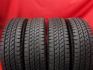 スタッドレス4本 185R14 6PR 4本セット ブリヂストン ブリザック VL1 BRIDGESTONE BLIZZAK VL1 9.5分山★stati14 ハイエース ボンゴ