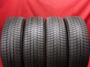 スタッドレス4本 《 ミシュラン 》 X-ICE3 プラス [ 225/65R17 102T ]9/8.5分山★ レクサスNX レンジローバー イヴォーク stati17