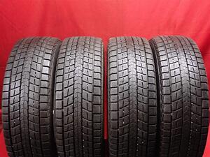 スタッドレス4本 《 ダンロップ 》 ウィンターMAXX SJ8 [ 225/60R17 99Q ]9/8.5分山★ SUV車 クルーガー エクストレイル stati17