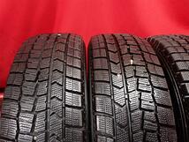 スタッドレス4本 175/65R14 82Q 4本セット ダンロップ ウィンター MAXX 02(WM02) DUNLOP WINTER MAXX 02 9分山★stati14 bB カローラ_画像6