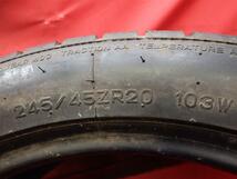 中古タイヤ 245/45R20 100H 単品1本 ナンカン スポーツネックス NSー25 オールシーズン NANKANG Sportnex NS-25 ALL-SEASON 8.0分山_画像10