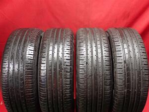 タイヤ4本 《 コンチネンタル 》 コンチ プレミアムコンタクト5 SSR [ 205/60R16 92V ]9/8.5分山★ ランフラットBMW2シリーズ n16