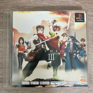 PS one books アークザラッドIII プレイステーション ソニー ARC THE LAD 3 Sony SCPS 91316〜7