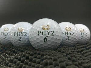 [J1I-07C] BRIDGESTONE PHYZ 5 2019年モデル ホワイト 30球 ブリヂストン ファイズ ロストボール