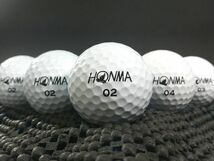 [J2E-01C] HONMA X4 2019年モデル ホワイト 25球 ホンマ ロストボール_画像1