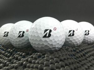 [J2F-01C] BRIDGESTONE TOUR B X 2020年モデル ホワイト 30球 ブリヂストン ロストボール