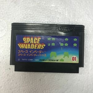 ファミコン FC 01 スペース インベーダー・パート2　SPACE INVADERS PART Ⅱ