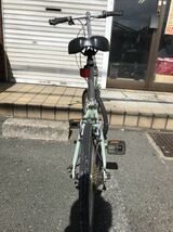 DAHON Mu 20インチ 折り畳み自転車 乗り、1-8調整、ブレーキ確認出来ました、問題無い、状態は傷、汚れなど有り、写真で確認！_画像3